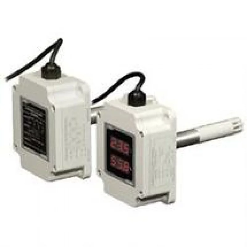 THD-D1-T Измеритель температуры и влажности горизонтального типа, сенсор 100 мм, без дисплея, выход RS485 MOD