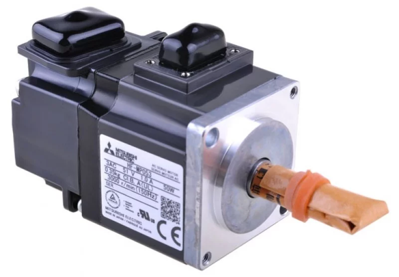 Серводвигатель HF-KP23BJ оснащен тормозом